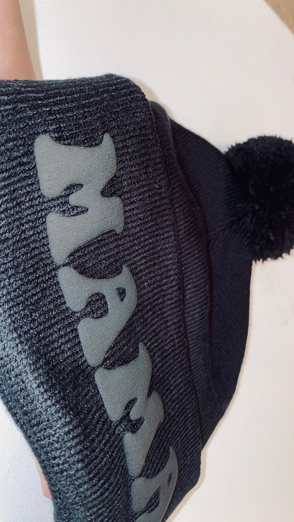 Puff vinyl beanies
