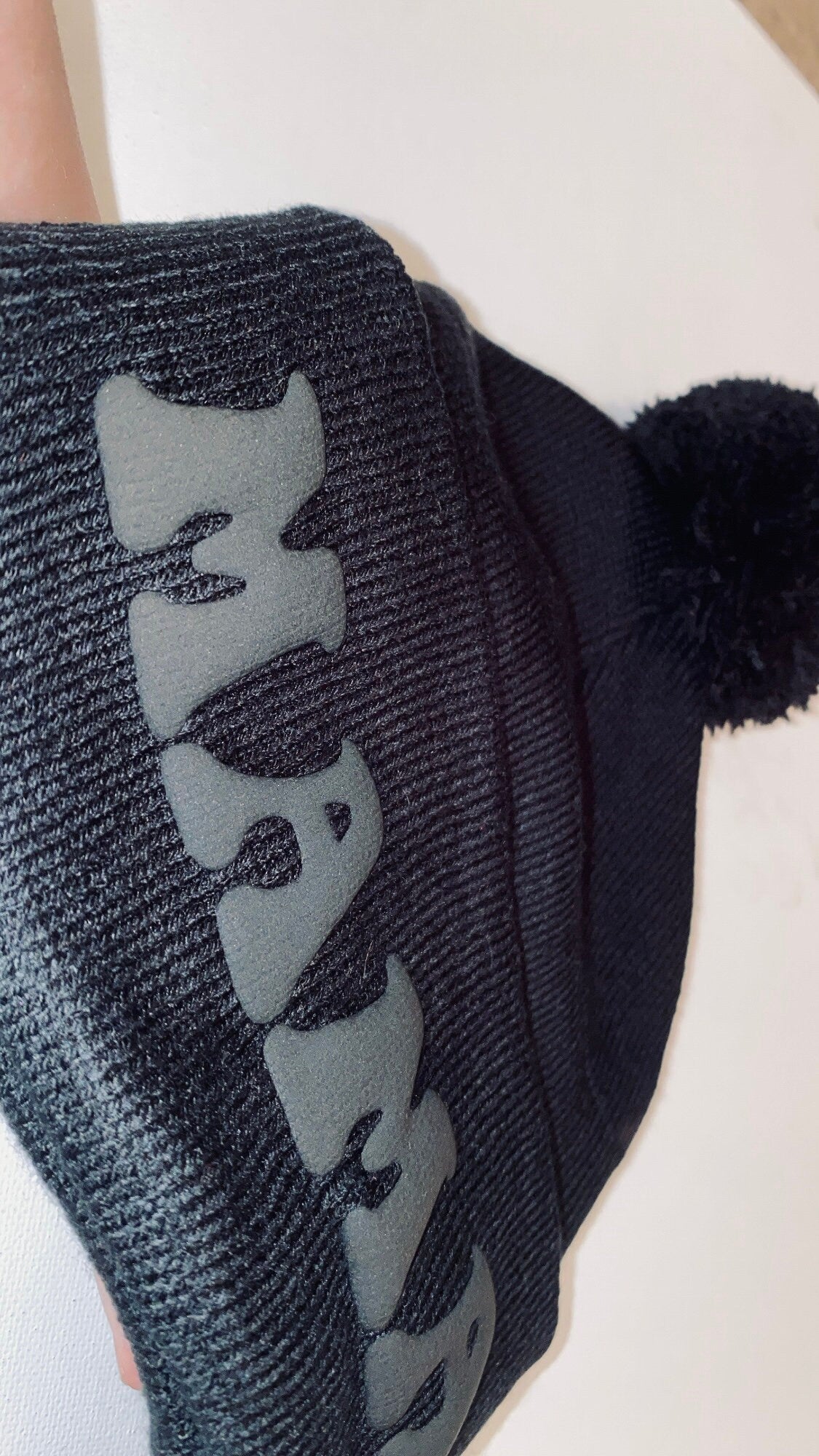 Puff vinyl beanies
