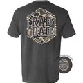 Men’s rad dad Father’s Day camo tee shirt