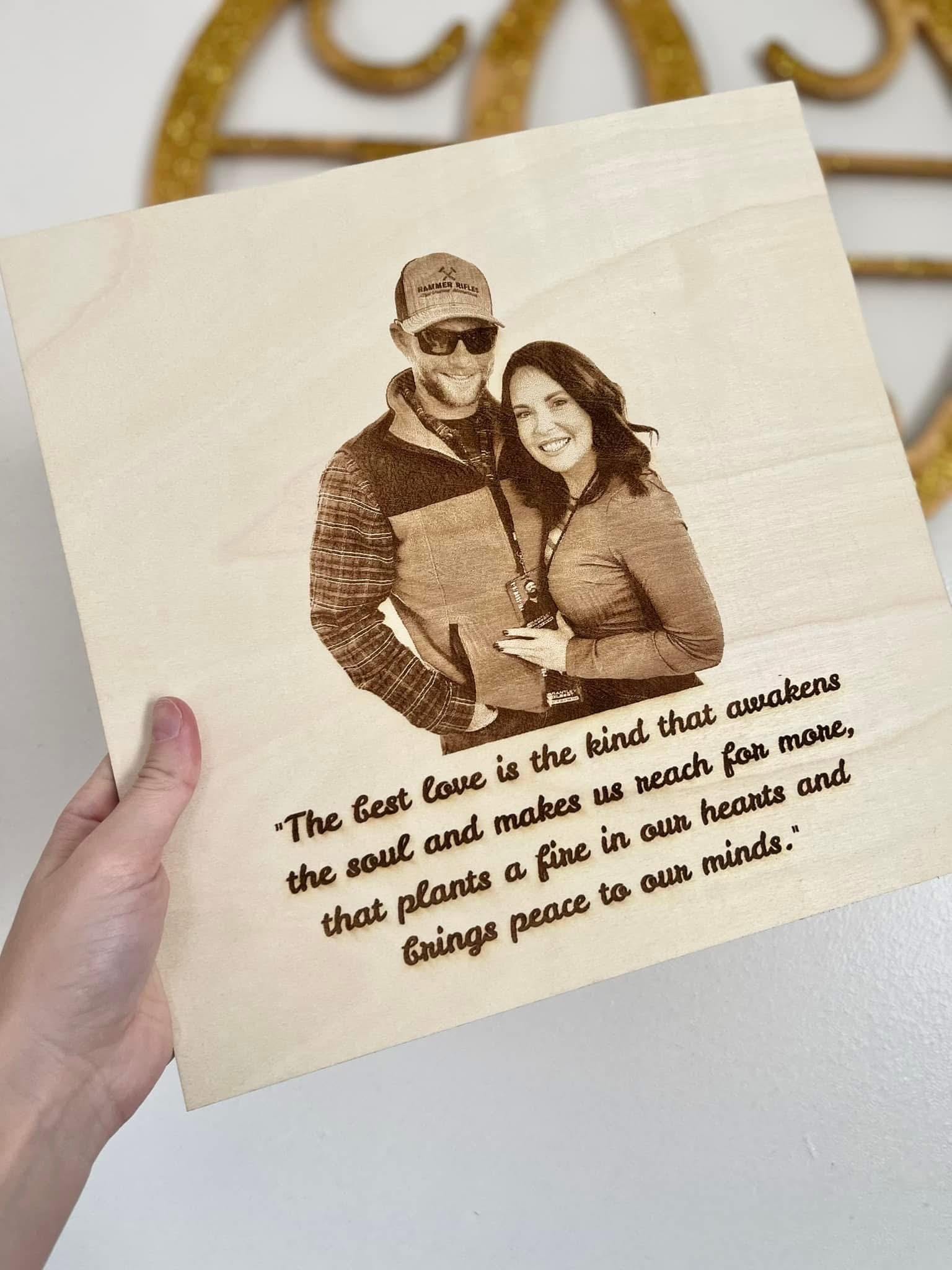 engraved wood plaques