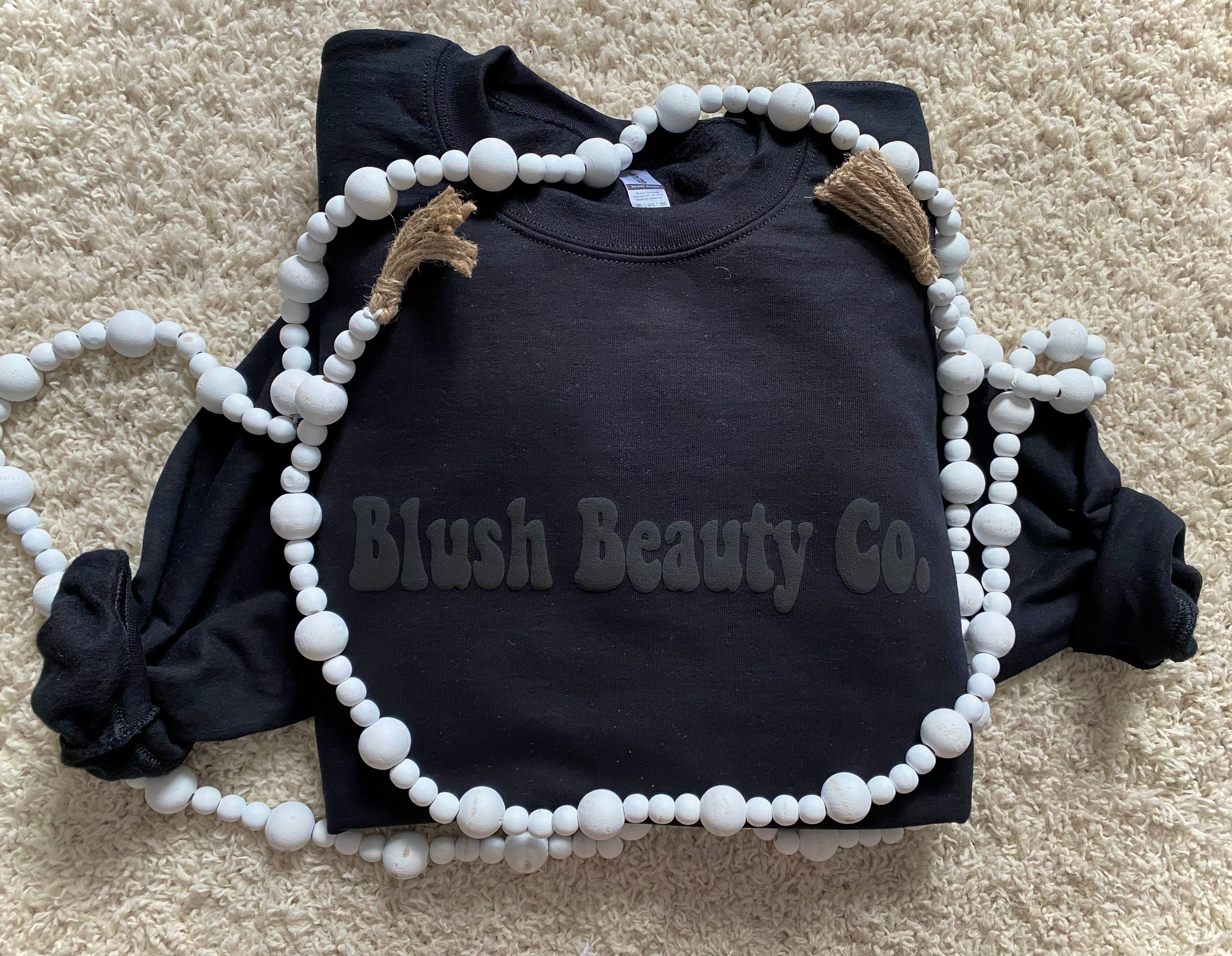 Personalized puff vinyl crewneck