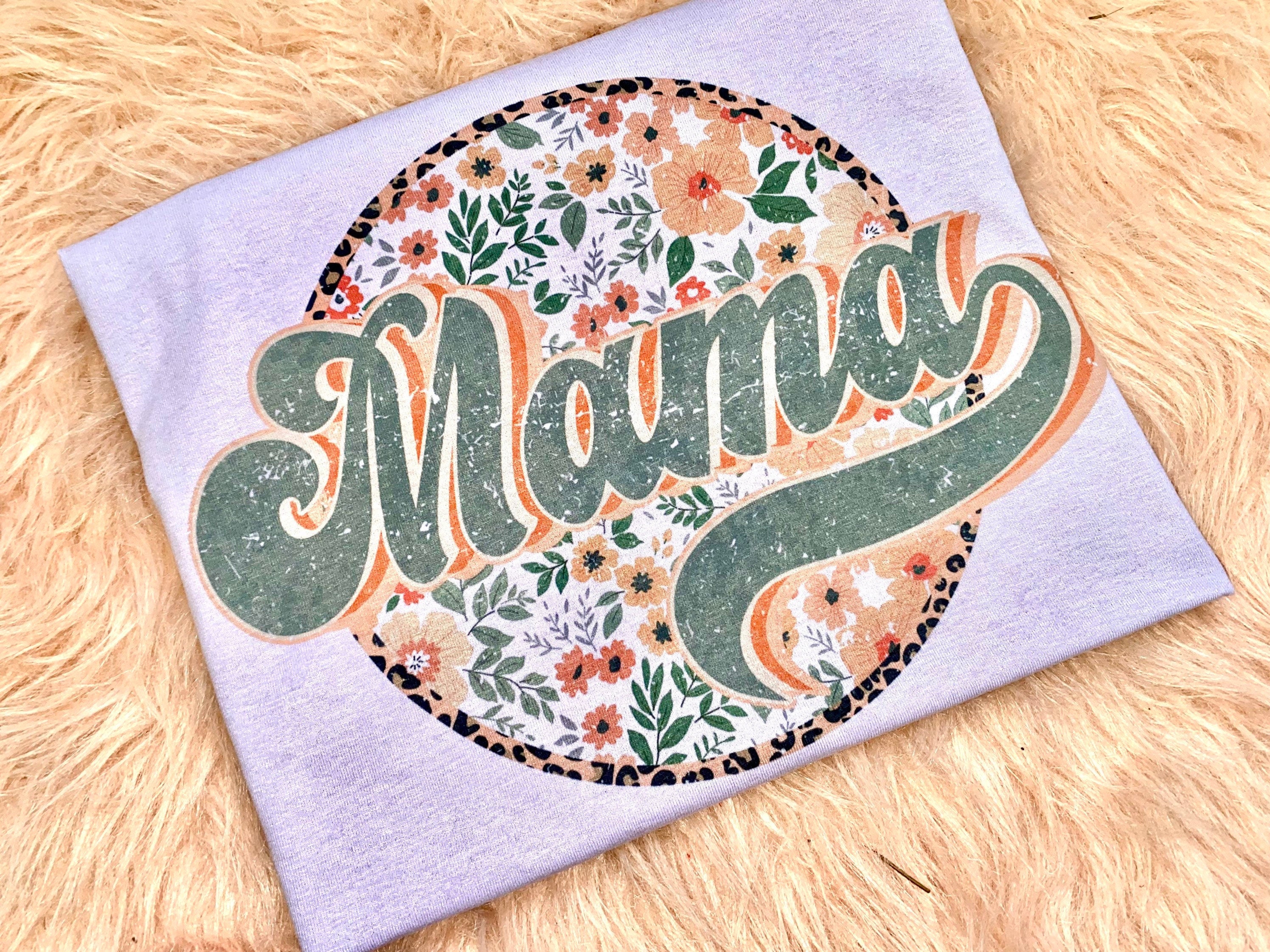 Floral mama t shirt mama graphic t shirt