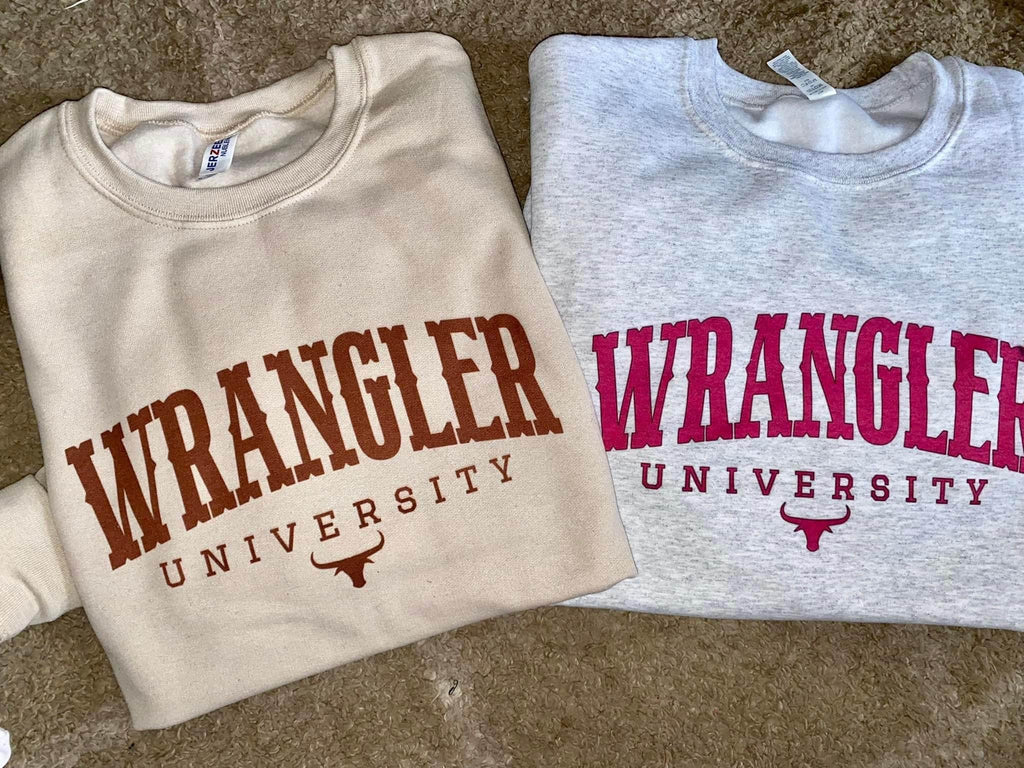 Wrangler university crewneck