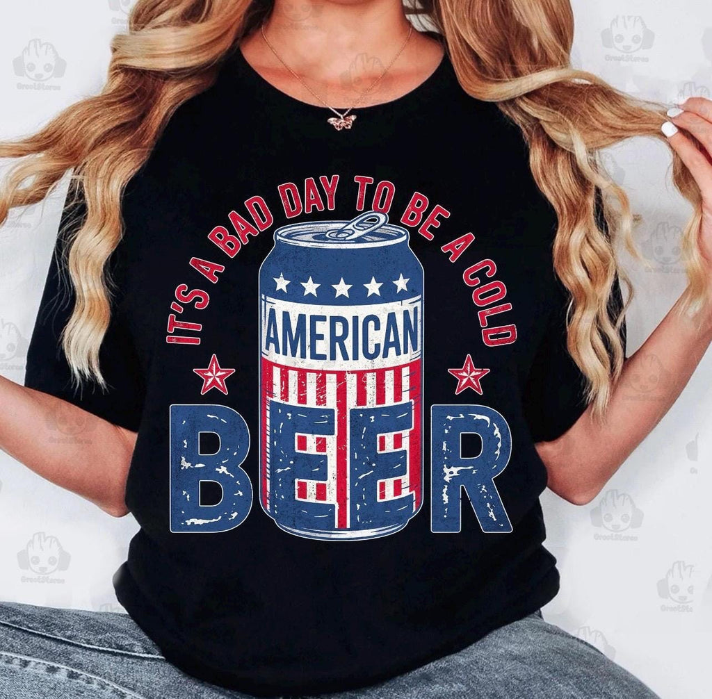 A bad day to be a cold beer tee shirt