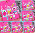 Back to school preppy tee customized to your grade for the girlies!