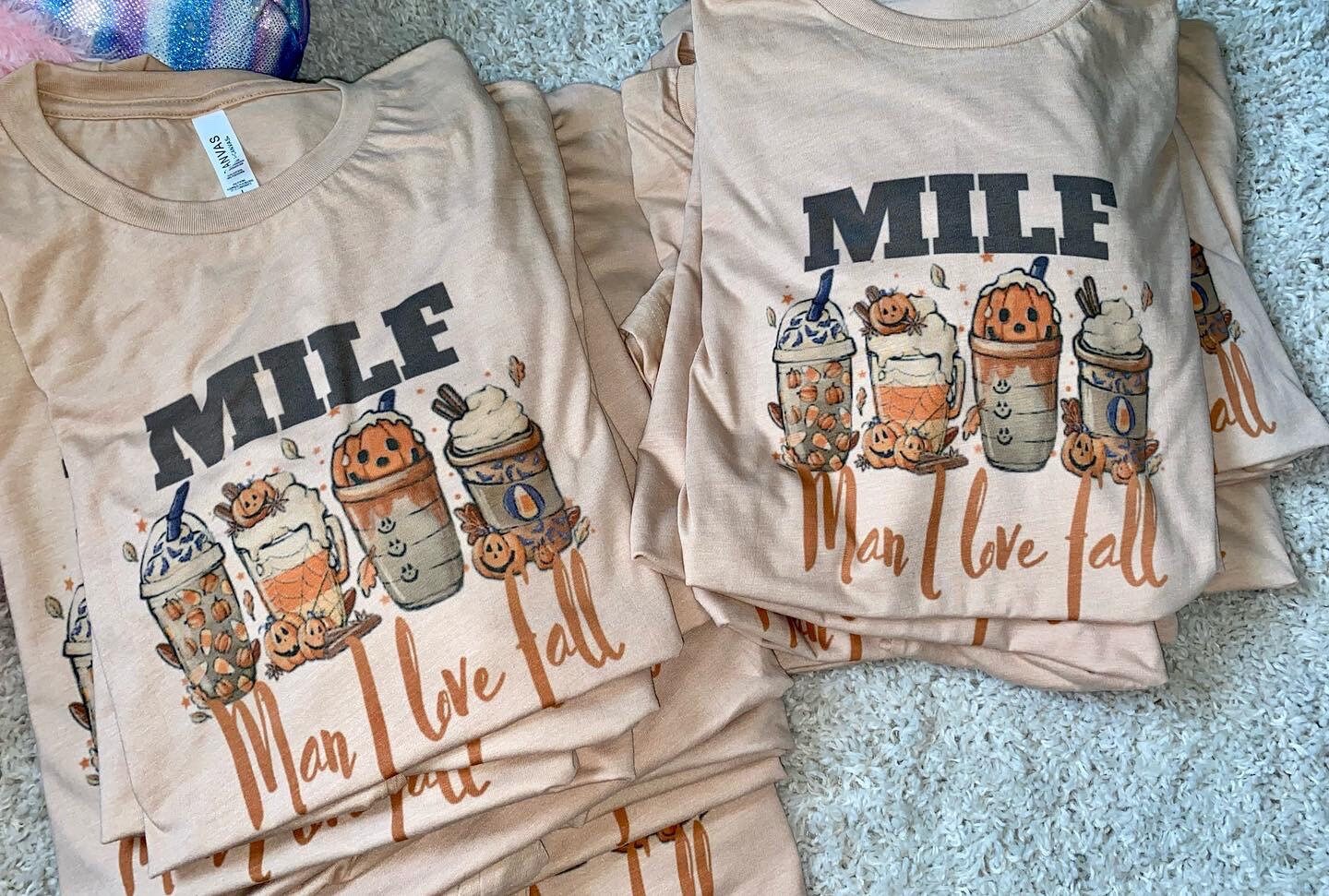 MILF man I love fall t shirt