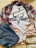 Wild West western graphic t shirt