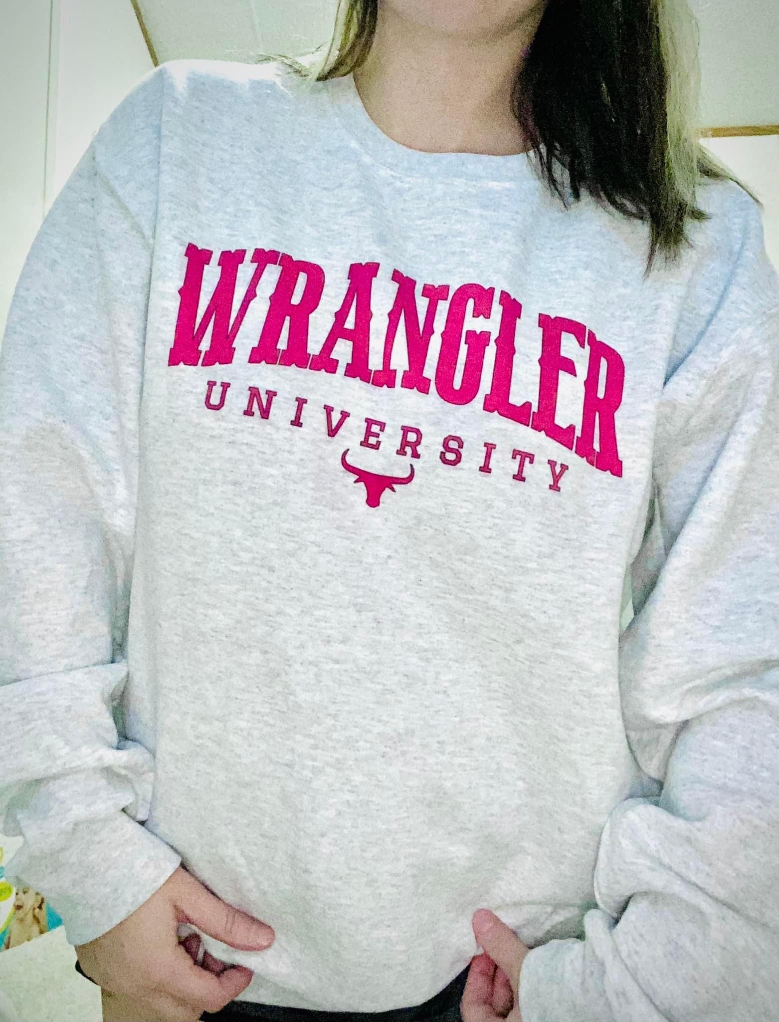 Wrangler university crewneck
