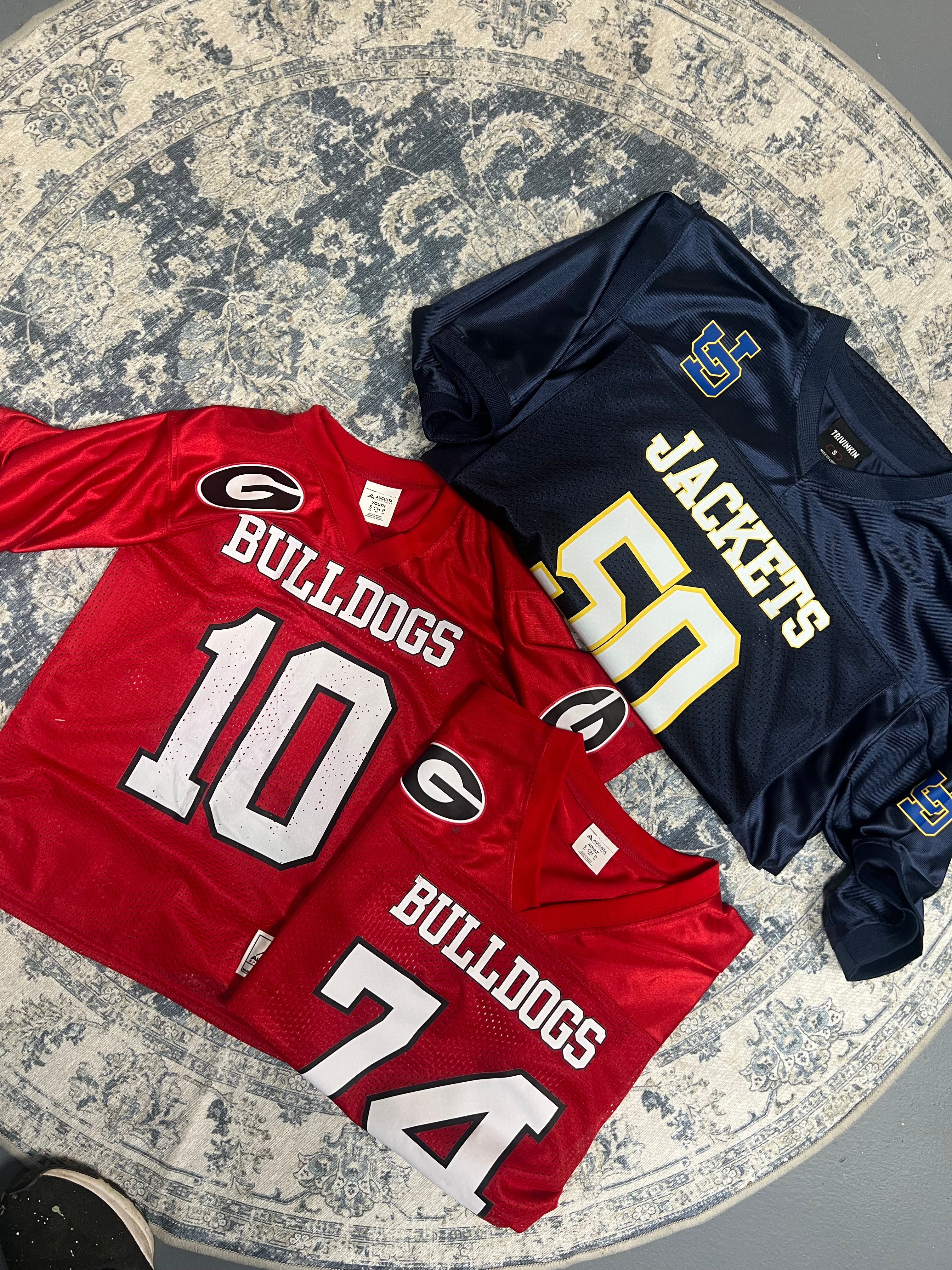 Custom team jerseys with your name and team logo