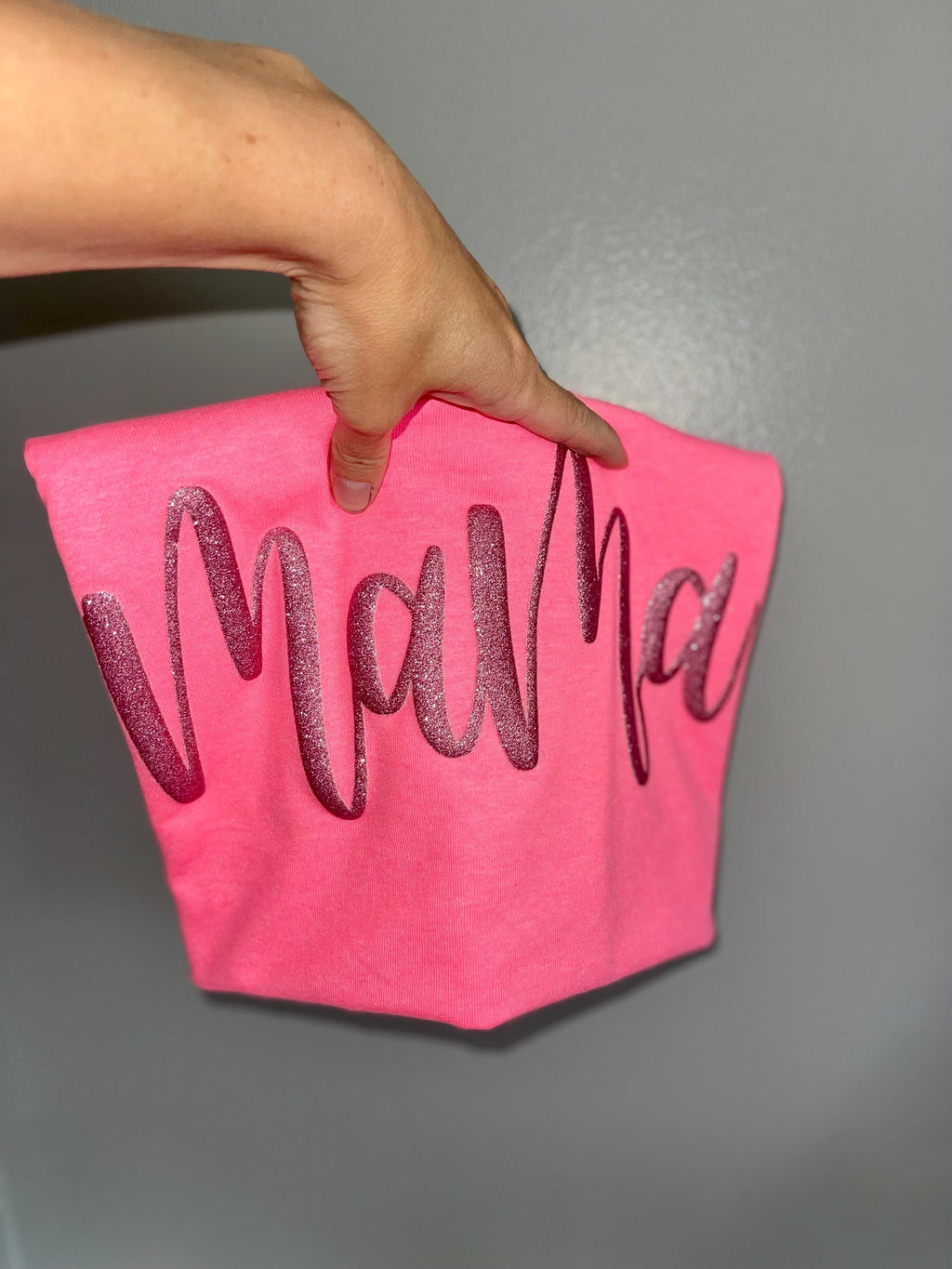 glitter puff tees personalized graphic name tees