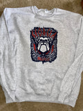 Georgia bulldogs graphic crewneck sweatshirt game day sweatshirt bulldogs crewneck