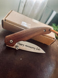 personalized engraved knives for anniversary/Father’s Day/Christmas gifts