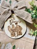 engraved picture ornaments for Christmas time Christmas gifts affordable Christmas gifts