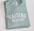 Raising believer graphic t shirt Christian t graphic t shirt best ts faith based t shirt