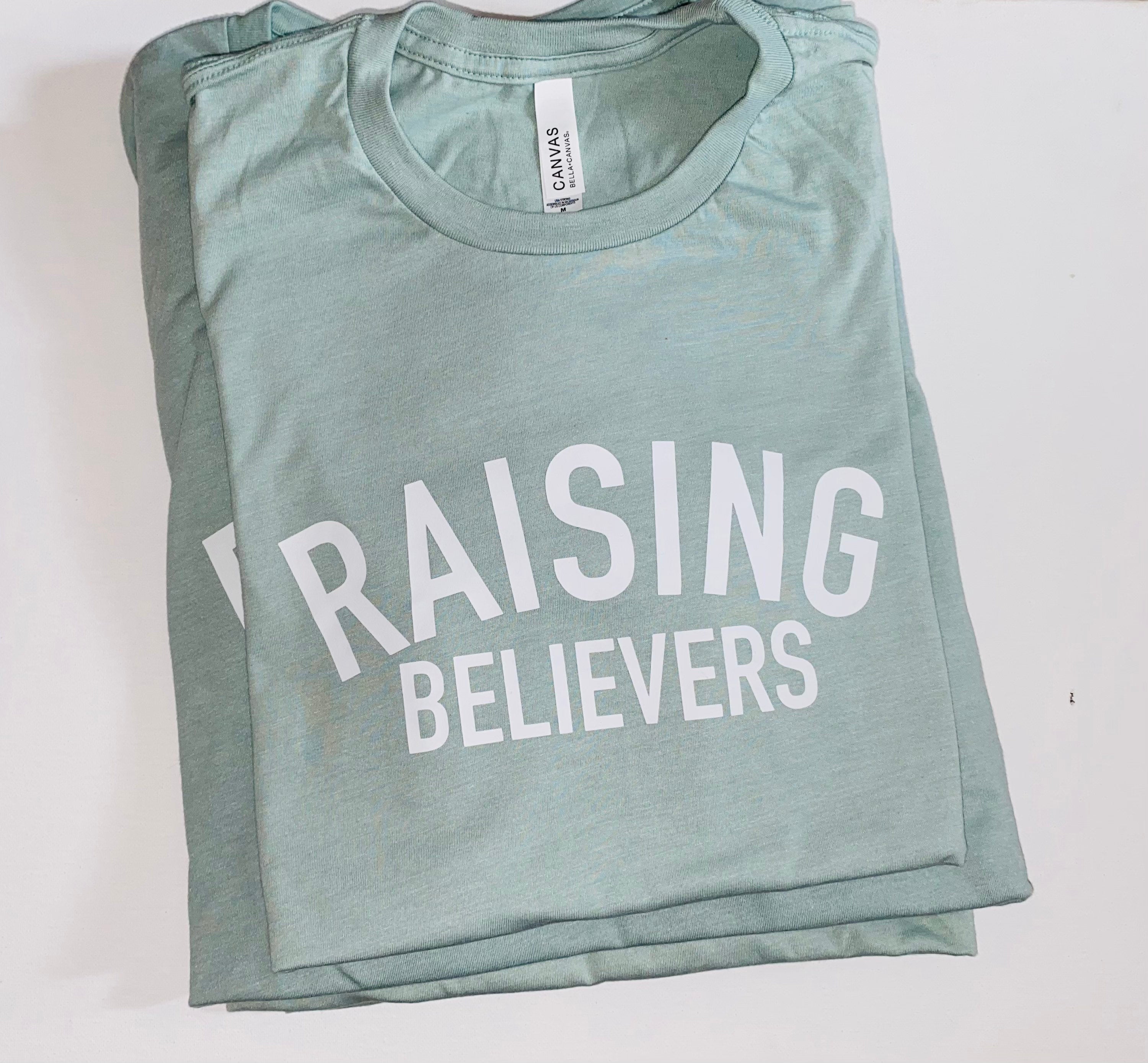 Raising believer graphic t shirt Christian t graphic t shirt best ts faith based t shirt