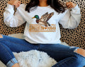 Southern mama graphic with mallard duck