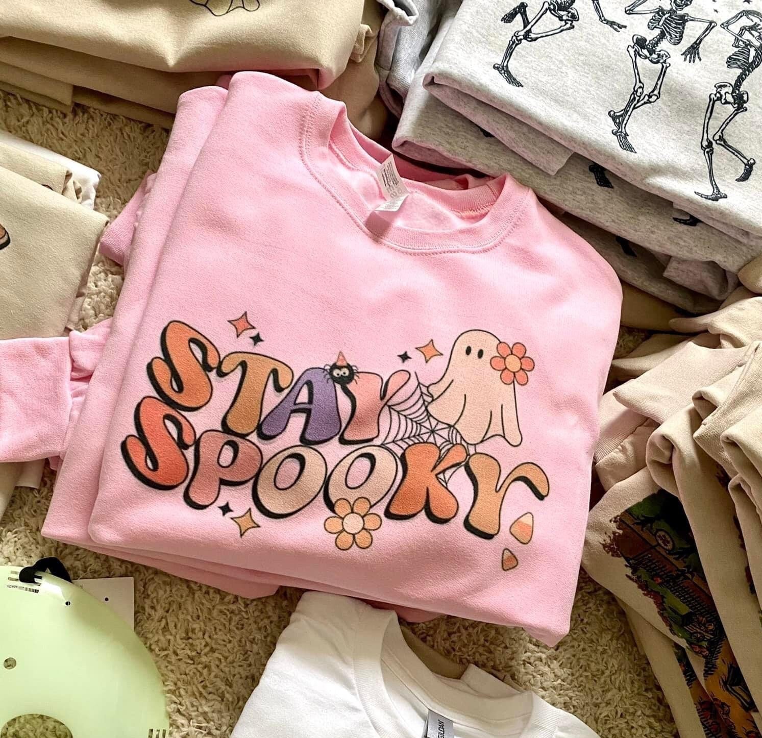 Stay spooky crewneck Halloween crewneck