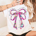 Proverbs 31:25 graphic tee shirt floral font Christian preppy tee shirt spring tee clothes in strength and dignity